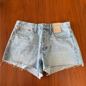 Madewell Relaxed Denim Shorts